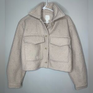 H&M Women's Cream Jacket